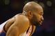 OKLAHOMA CITY, OK - APRIL 21: Derek Fisher #6 of the Oklahoma City Thunder in Game Two of the Western Conference Quarterfinals during the 2014 NBA Playoffs at Chesapeake Energy Arena on April 21, 2014 in Oklahoma City, Oklahoma. NOTE TO USER: User expre
