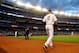 May 30, 2014; Bronx, NY, USA; New York Yankees shortstop Derek Jeter (2) takes the field for the fourth inning of a game against the Minnesota Twins at Yankee Stadium. Mandatory Credit: Brad Penner-USA TODAY Sports