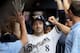 MILWAUKEE, WI - JUNE 01: Ryan Braun #8 of the Milwaukee Brewers celebrates after hitting a two run homer in the bottom of the first inning against the Chicago Cubs at Miller Park on June 01, 2014 in Milwaukee, Wisconsin. (Photo by Mike McGinnis/Getty Imag