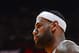 MIAMI, FL - MAY 30: LeBron James #6 of the Miami Heat looks on against the Indiana Pacers in Game Six of the Eastern Conference Finals during the 2014 NBA Playoffs on May 30, 2014 in Miami, Fl. NOTE TO USER: User expressly acknowledges and agrees that, b