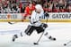 CHICAGO, IL - MAY 28: Drew Doughty #8 of the Los Angeles Kings shoots the puck in Game Five of the Western Conference Final against the Chicago Blackhawks during the 2014 NHL Stanley Cup Playoffs at the United Center on May 28, 2014 in Chicago, Illinois.