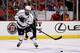 CHICAGO, IL - MAY 21: Anze Kopitar #11 of the Los Angeles Kings controls the puck against the Chicago Blackhawks in Game Two of the Western Conference Final during the 2014 Stanley Cup Playoffs at United Center on May 21, 2014 in Chicago, Illinois. (Pho