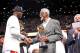 LeBron was named the NBA Finals MVP in 2012 and 2013.