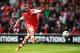 SOUTHAMPTON, ENGLAND - MAY 11: Rickie Lambert of Southampton shoots on goal during the Barclays Premier League match between Southampton and Manchester United at St Mary's Stadium on May 11, 2014 in Southampton, England. (Photo by Ian Walton/Getty Image