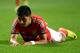 LISBON, PORTUGAL - SEPTEMBER 17: Enzo Perez of SL Benfica in action during the UEFA Champions League group stage match between SL Benfica and RSC Anderlecht held on September 17, 2013 at the Estadio do Sport Lisboa e Benfica, in Lisbon, Portugal. (Photo