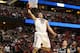 ANAHEIM, CA - MARCH 27: Aaron Gordon #11 of the Arizona Wildcats dunks the ball in the second half while taking on the San Diego State Aztecs during the regional semifinal of the 2014 NCAA Men's Basketball Tournament at the Honda Center on March 27, 2014