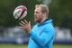 TEDDINGTON, ENGLAND - MAY 26: James Haskell looks on during the England training session at the Lensbury Club on May 26, 2014 in Teddington, England. (Photo by David Rogers/Getty Images)