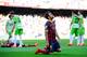 BARCELONA, SPAIN - MAY 03: Cesc Fabregas of FC Barcelona shows his dejection during the La Liga match between FC Barcelona and Getafe CF at Nou Camp on May 3, 2014 in Barcelona, Spain. (Photo by David Ramos/Getty Images)