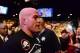 Jul. 7, 2012; Las Vegas, NV, USA; UFC fighter Tito Ortiz reacts as he leaves the octagon following his loss to Forrest Griffin (not pictured) during a light heavyweight bout in UFC 148 at the MGM Grand Garden Arena. Ortiz announced his retirement followin