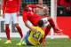 MIAMI GARDENS, FL - JUNE 04: Carlos Gruezo of Ecuador brings down Alex Oxlade-Chamberlain of England during the International friendly match between England and Ecuador at Sun Life Stadium on June 4, 2014 in Miami Gardens, Florida. (Photo by Richard Hea