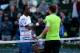 PARIS, FRANCE - JUNE 04: Andy Murray of Great Britain shakes hands with Gael Monfils of France after their men's singles quarter-final match on day eleven of the French Open at Roland Garros on June 4, 2014 in Paris, France. (Photo by Matthew Stockman/G