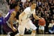 SAN DIEGO, CA - MARCH 23: Zach LaVine #14 of the UCLA Bruins drives against Trey Pinkney #10 of the Stephen F. Austin Lumberjacks in the second half during the third round of the 2014 NCAA Men's Basketball Tournament at Viejas Arena on March 23, 2014 in