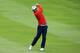 VIRGINIA WATER, ENGLAND - MAY 24: Fabrizio Zanotti of Paraguay hits his 2nd shot on the 6th hole during day three of the BMW PGA Championship at Wentworth on May 24, 2014 in Virginia Water, England. (Photo by David Cannon/Getty Images)