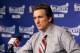 MEMPHIS, TN - MAY 3: Head Coach Vinny Del Negro of the Los Angeles Clippers speaks at a press conference following his team's series loss to the Memphis Grizzlies in Game Six of the Western Conference Quarterfinals during the 2013 NBA Playoffs on May 3, 2