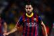 BARCELONA, SPAIN - SEPTEMBER 18: Cesc Fabregas of FC Barcelona runs with the ball during the UEFA Champions League Group H match between FC Barcelona and Ajax Amsterdam at the Camp Nou stadium on September 18, 2013 in Barcelona, Spain. (Photo by David R