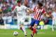 LISBON, PORTUGAL - MAY 24: Cristiano Ronaldo of Real Madrid is closed down by Tiago of Club Atletico de Madrid during the UEFA Champions League Final between Real Madrid and Atletico de Madrid at Estadio da Luz on May 24, 2014 in Lisbon, Portugal. (Phot