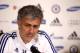 COBHAM, ENGLAND - MAY 02: Chelsea Manager Jose Mourinho talks to the press at the Chelsea Training Ground on May 2, 2014 in Cobham, England. (Photo by Jordan Mansfield/Getty Images)