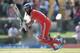 ANTIGUA, ANTIGUA AND BARBUDA - FEBRUARY 28: Moeen Ali of England bats during the 1st One Day International between West Indies and England at Sir Viv Richards Cricket Ground on February 28, 2014 in Antigua, Antigua and Barbuda. (Photo by Gareth Copley/G