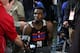 CHICAGO, IL - May 15: NBA draft prospect P.J. Hairston participates in media circuit during the 2014 Draft Combine on May 15, 2014 at Quest Multisport in Chicago, Illinois. NOTE TO USER: User expressly acknowledges and agrees that, by downloading and or