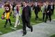 Dan Snyder walks off FedEx Field with his team.