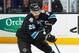 SAN JOSE, CA - APRIL 26: Dan Boyle #22 of the San Jose Sharks handles the puck against the Los Angeles Kings in Game Five of the First Round of the 2014 Stanley Cup Playoffs at SAP Center on April 26, 2014 in San Jose, California. (Photo by Don Smith/NHLI
