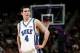 GREENSBORO, NC - MARCH 18: J.J. Redick #4 of the Duke Blue Devils looks on in the second half against the George Washington Colonials during the Second Round of the 2006 NCAA Men's Basketball Tournament on March 18, 2006 at the Greensboro Coliseum in Gre