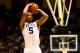 DURHAM, NC - MARCH 08: Rodney Hood #5 of the Duke Blue Devils during their game at Cameron Indoor Stadium on March 8, 2014 in Durham, North Carolina. (Photo by Streeter Lecka/Getty Images)