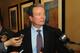 BOSTON, MA - JUNE 19: General manager Ray Shero of the Pittsburgh Penguins speaks to the media after the general manager's meeting at the Hyatt Boston Harbor before Game Four of the 2013 Stanley Cup Final between the Chicago Blackhawks and the Boston Bru