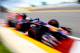 Too close for comfort? Jean-Eric Vergne during free practice.