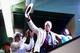 California Chrome co-owner Steve Coburn was all smiles before the race, but not afterward