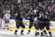 Dustin Brown and the Kings won both games in overtime.