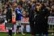 NEWCASTLE UPON TYNE, ENGLAND - MARCH 25: Ross Barkley of Everton shakes hands with Manager Roberto Martinez of Everton during the Barclays Premier League match between Newcastle United and Everton at St James' Park on March 25, 2014 in Newcastle upon Tyn