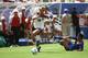 27 Jun 1994: Jurgen Klinsmann of Germany in action during a World Cup match against South Korea at the Cotton Bowl in Dallas, Texas, USA. Germany won the match 3-2. \ Mandatory Credit: David Cannon/Allsport