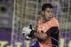 21 Apr 2001: Goalkeeper Nick Rimando # 18 of the Miami Fusion stops the goal by the San Jose Earthquakes at Lockhart Stadium in Fort Lauderdale, Florida. Miami Fusion defeated San Jose Earthquakes 2-1. DIGITAL IMAGE. Mandatory Credit: Eliot Schechter/A