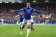 LIVERPOOL, ENGLAND - MAY 03: Ross Barkley of Everton celebrates scoring the opening goal during the Barclays Premier League match between Everton and Manchester City at Goodison Park on May 3, 2014 in Liverpool, England. (Photo by Clive Brunskill/Getty