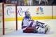 Jun 7, 2014; Los Angeles, CA, USA; New York Rangers goalie Henrik Lundqvist (30) reacts after giving up the game-winning goal to Los Angeles Kings right wing Dustin Brown (not pictured) in the second overtime period during game two of the 2014 Stanley Cup