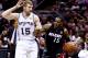SAN ANTONIO, TX - JUNE 08: Mario Chalmers #15 of the Miami Heat drives to the basket against Matt Bonner #15 of the San Antonio Spurs during Game Two of the 2014 NBA Finals at the AT&T Center on June 8, 2014 in San Antonio, Texas. NOTE TO USER: User expr