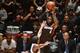 SAN ANTONIO, TX - JUNE 8: LeBron James #6 of the Miami Heat shoots the ball against the San Antonio Spurs during Game Two of the 2014 NBA Finals at AT&T Center on June 8, 2014 in San Antonio, Texas. NOTE TO USER: User expressly acknowledges and agrees th
