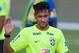TERESOPOLIS, BRAZIL - JUNE 08: Neymar gestures during a training session of the Brazilian national football team at the squad's Granja Comary training complex, in Teresopolis, 90 km from downtown Rio de Janeiro on June 08, 2014 in Teresopolis, Brazil. (Ph