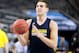 ATLANTA, GA - APRIL 05: Mitch McGary #4 of the Michigan Wolverines looks on during practice prior to the NCAA Men's Final Four at the Georgia Dome on April 5, 2013 in Atlanta, Georgia. (Photo by Kevin C. Cox/Getty Images)