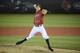 Jun 7, 2014; Louisville, KY, USA; Louisville Cardinals pitcher Nick Burdi (19) throws a pitch to a Kennesaw State Owls batter in the bottom of the ninth inning at Jim Patterson Stadium. Louisville defeated Kennesaw State 7-4. Mandatory Credit: Jamie Rhod