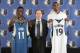 MINNEAPOLIS - JUNE 26: David Kahn, President of Basketball Operations of the Minnesota Timberwolves introduces 2009 NBA first round draft selections Jonny Flynn and Wayne Ellington to the media at a press conference on June 26, 2009 at the Target Center