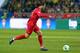 STOCKHOLM, SWEDEN - NOVEMBER 19: Cristiano Ronaldo of Portugal runs with the ball during the FIFA 2014 World Cup Qualifier Play-off Second Leg match between Sweden and Portugal at Friends Arena on November 19, 2013 in Stockholm, Sweden. (Photo by Martin