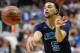 LAS VEGAS, NV - MARCH 15: Kyle Anderson #5 of the UCLA Bruins passes against the Arizona Wildcats during the championship game of the Pac-12 Basketball Tournament at the MGM Grand Garden Arena on March 15, 2014 in Las Vegas, Nevada. UCLA won 75-71. (Pho