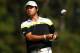 PINEHURST, NC - JUNE 10: Hideki Matsuyama of Japan hits a tee shot during a practice round prior to the start of the 114th U.S. Open at Pinehurst Resort & Country Club, Course No. 2 on June 10, 2014 in Pinehurst, North Carolina. (Photo by Tyler Lecka/Ge