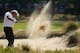 PINEHURST, NC - JUNE 10: Phil Mickelson of the United States hits a shot from a bunker during a practice round prior to the start of the 114th U.S. Open at Pinehurst Resort & Country Club, Course No. 2 on June 10, 2014 in Pinehurst, North Carolina. (Phot