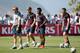 RIO DE JANEIRO, BRAZIL - JUNE 09: (L-R) Roy Hodgson, Manager of England, Luke Shaw of England, Raheem Sterling of England and James Milner of England during a training session at the Urca military base (Forte de Urca) training ground on June 9, 2014 in R