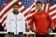 NEW YORK, NY - SEPTEMBER 09: Rafael Nadal of Spain stands next to Novak Djokovic of Serbia during the trophy presentation after winning the men's singles final on Day Fifteen of the 2013 US Open at the USTA Billie Jean King National Tennis Center on Sept