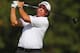 PINEHURST, NC - JUNE 10: Phil Mickelson of the United States hits a tee shot during a practice round prior to the start of the 114th U.S. Open at Pinehurst Resort & Country Club, Course No. 2 on June 10, 2014 in Pinehurst, North Carolina. (Photo by Tyle