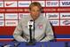 PALO ALTO, CA - MAY 23: U.S. Men's National Soccer Team Head Coach Jurgen Klinsmann speaks during a press conference at Stanford University on May 23, 2014 in Palo Alto, California. Klinsmann held the press conference to answer questions about his World